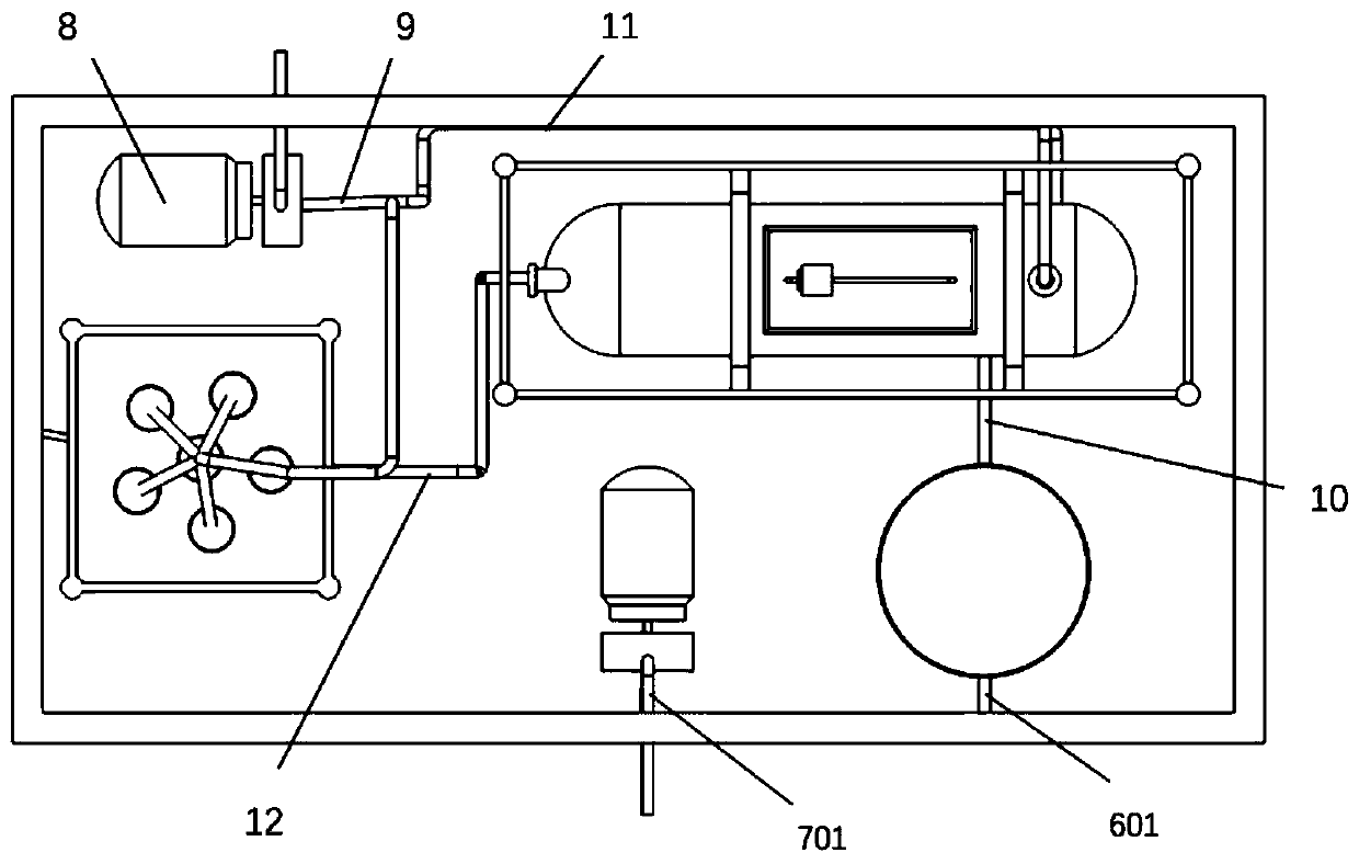 Deep sea parallel multiphase multistage separation reinjection system