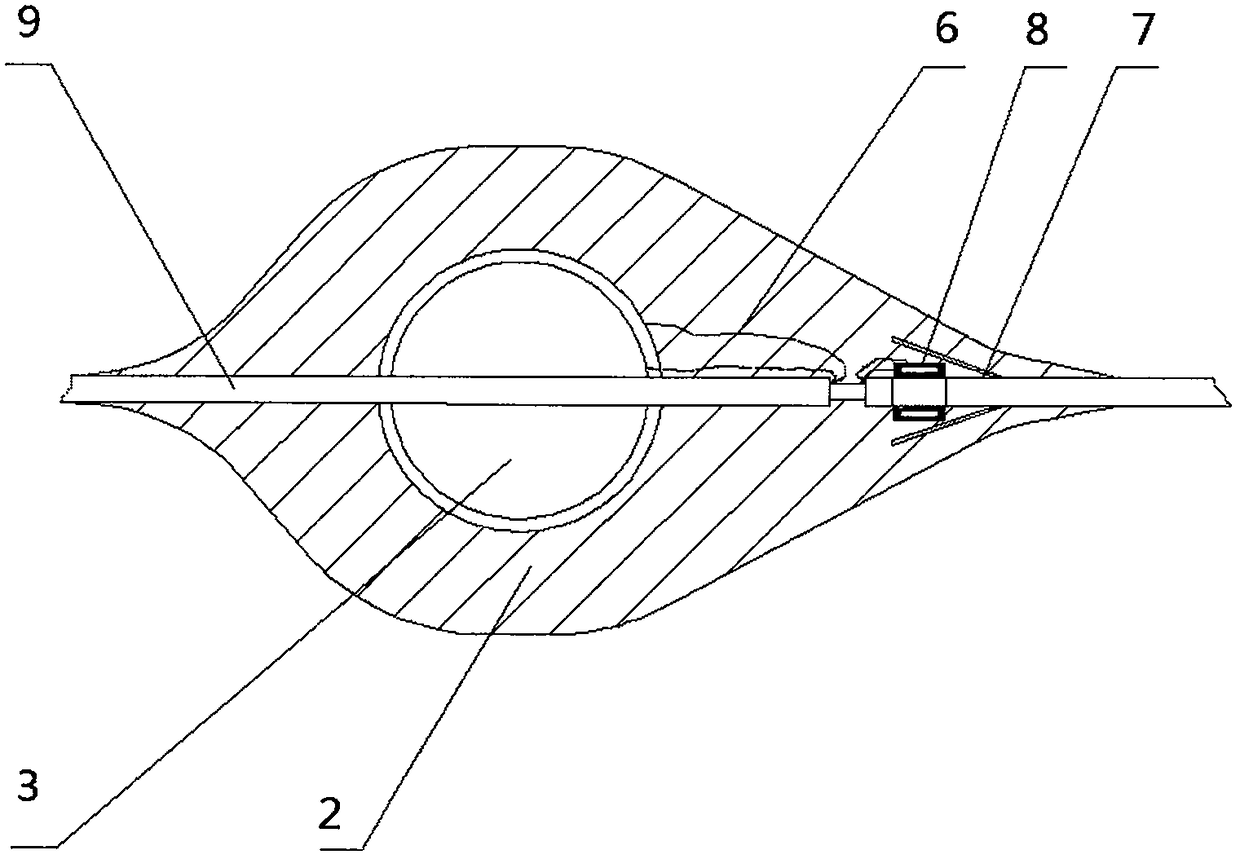 Underwater acoustic emission transducer and making method thereof