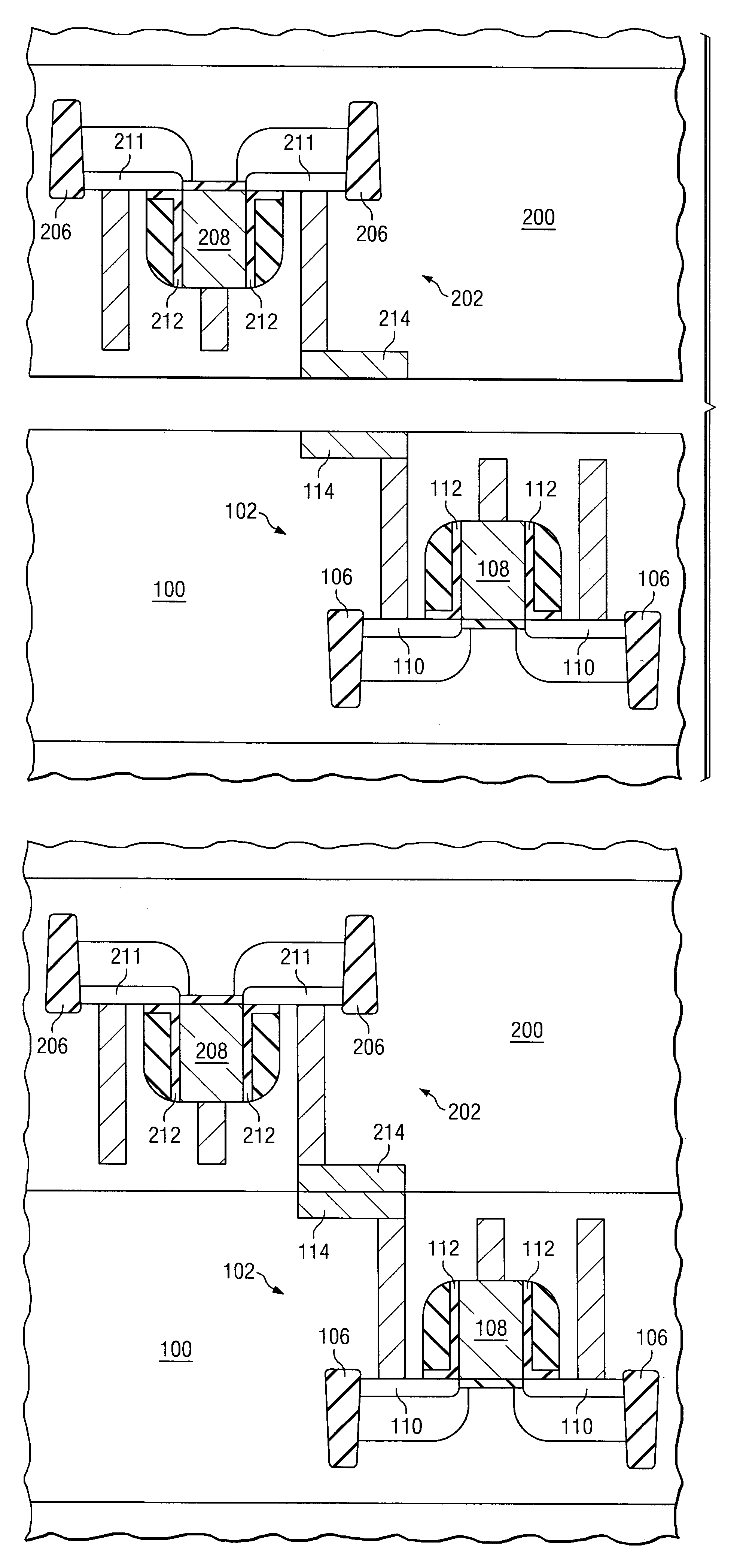 Three-dimensional integrated circuit structure