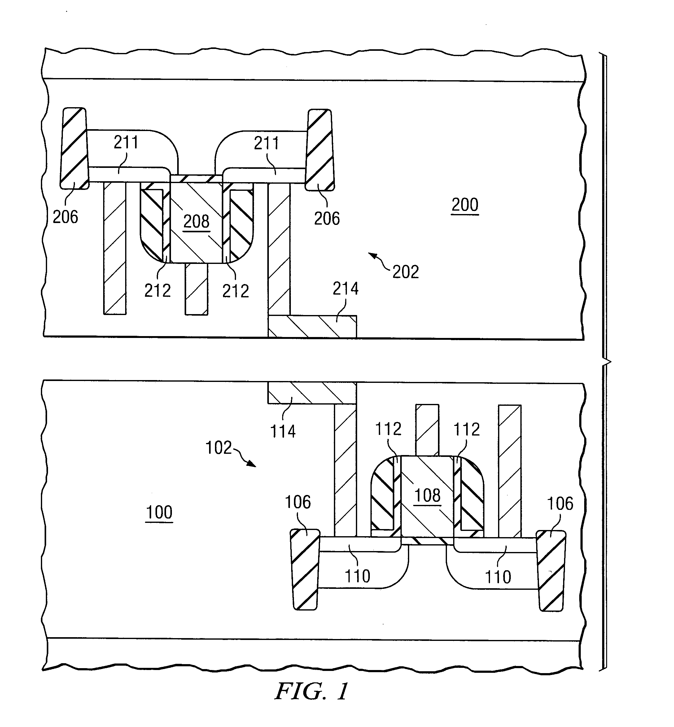 Three-dimensional integrated circuit structure