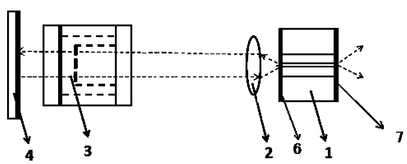 External-cavity laser device with tunable wave length