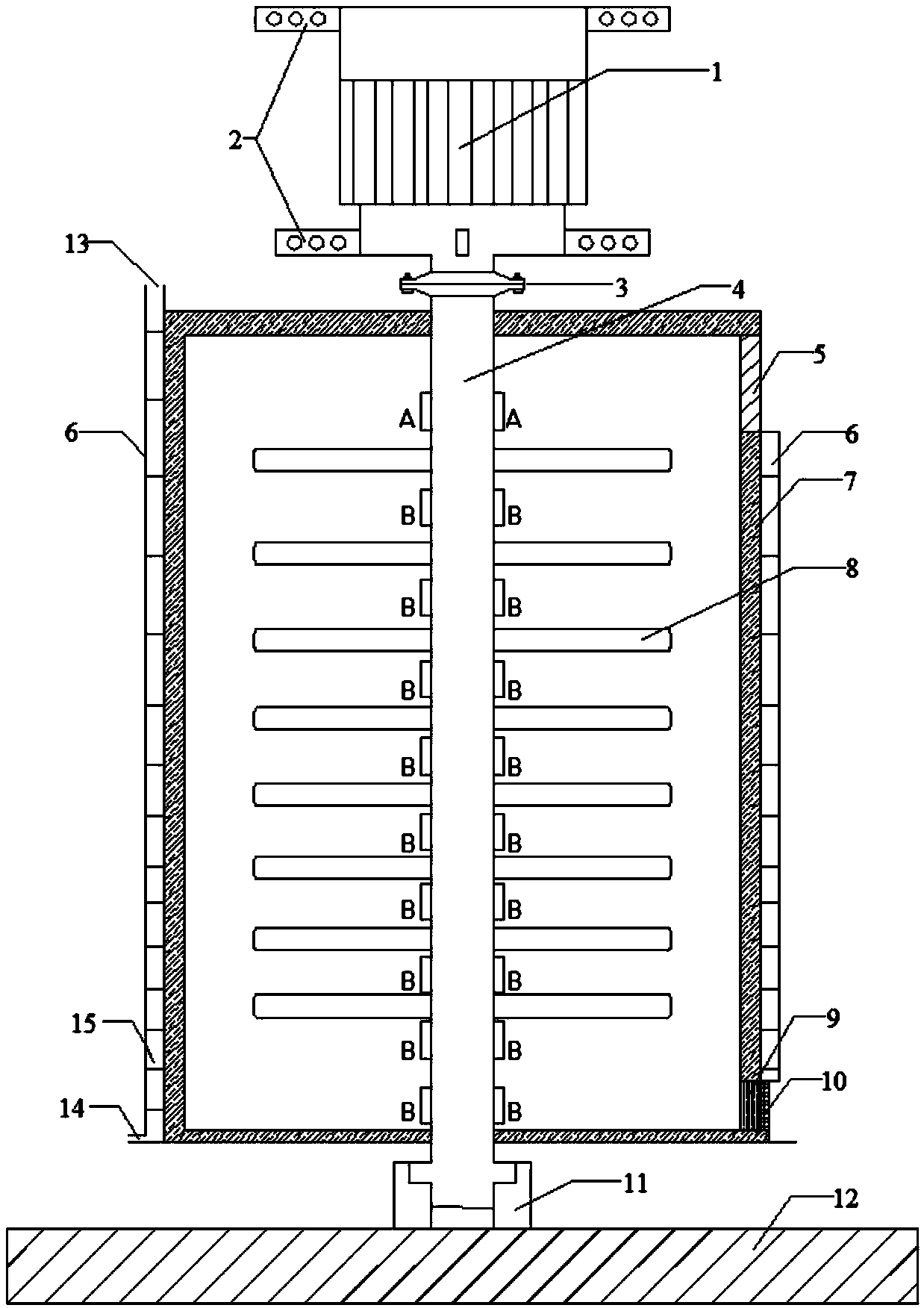 Wet mill for industrial processing of concrete admixtures