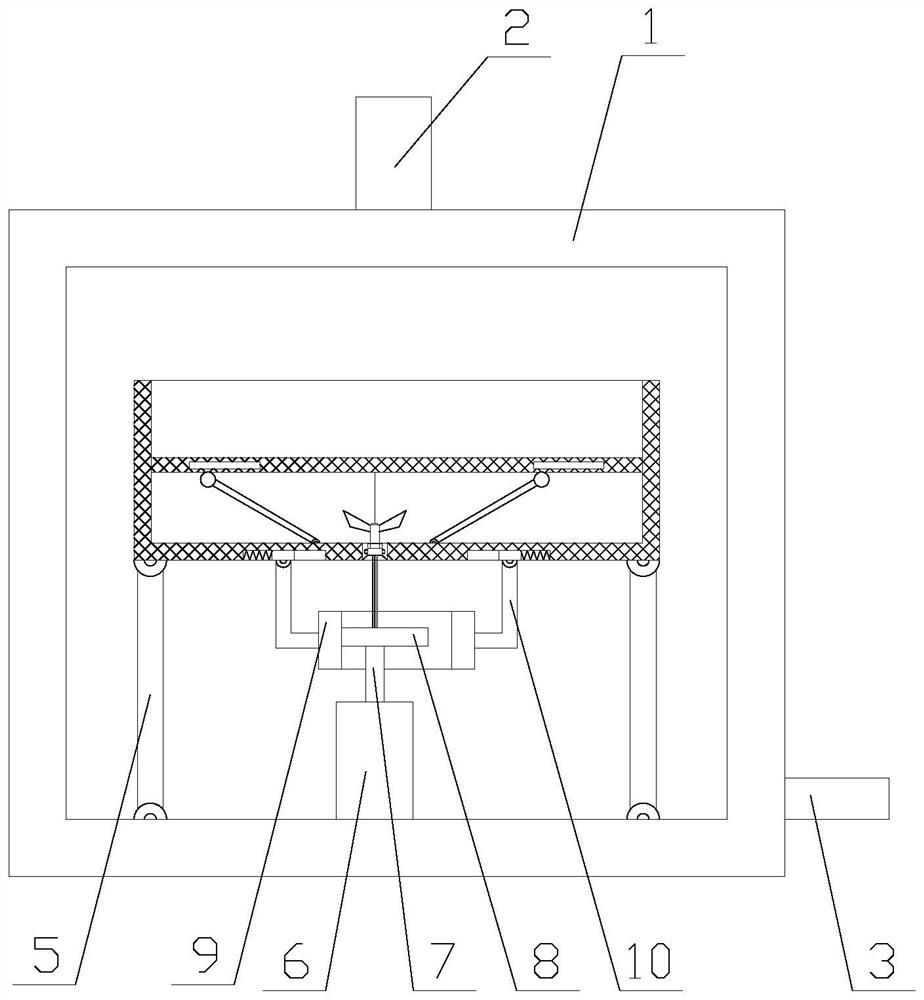 Efficient sand and stone screening device for oil exploitation