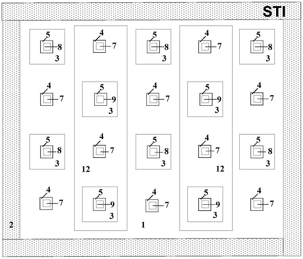 Photodetector with spatial modulation structure and its preparation method