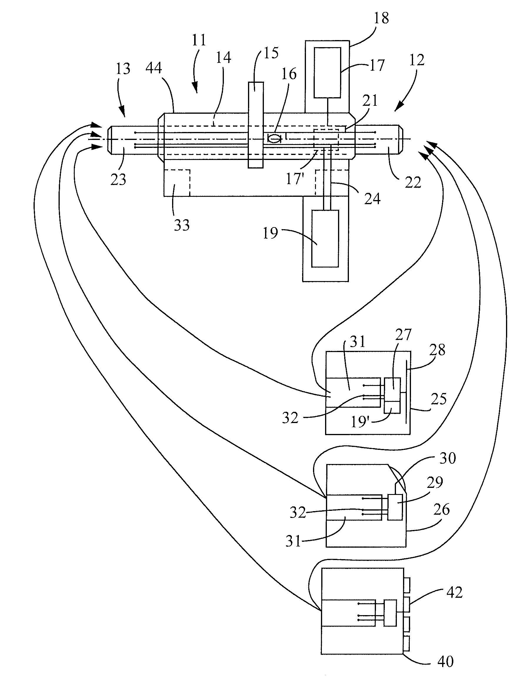 Modular electromechanical lock cylinder