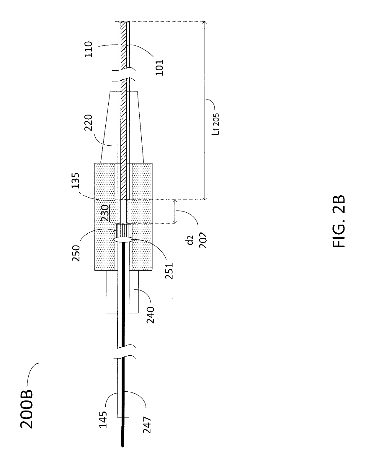 Grin fiber multi-spot laser probe