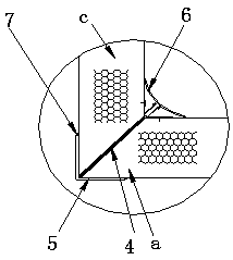 Manned test device and working method of man, fish and Hongping