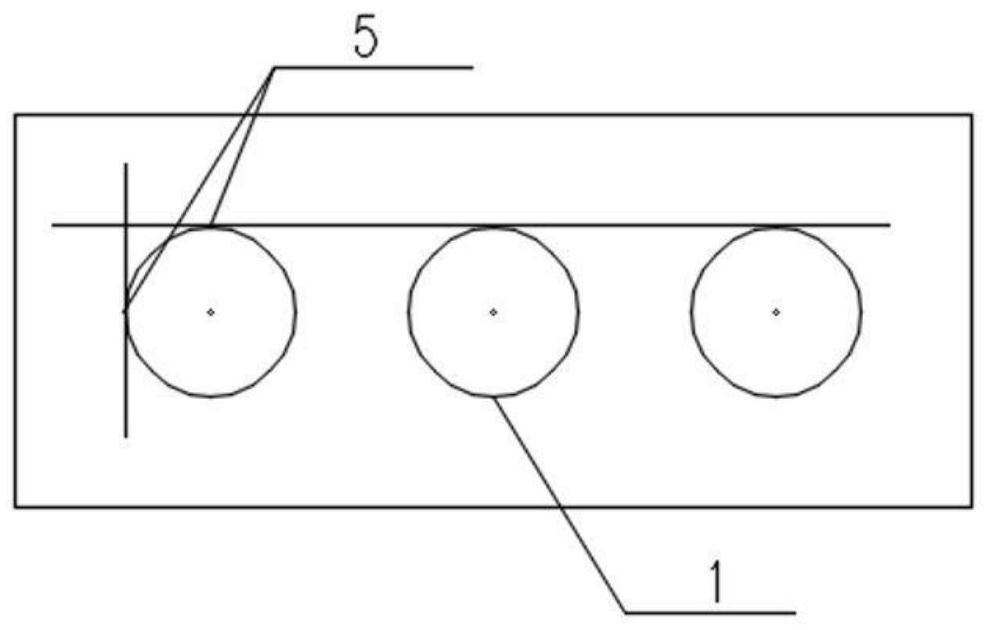 Drainage pipeline mounting method free of hanging hole