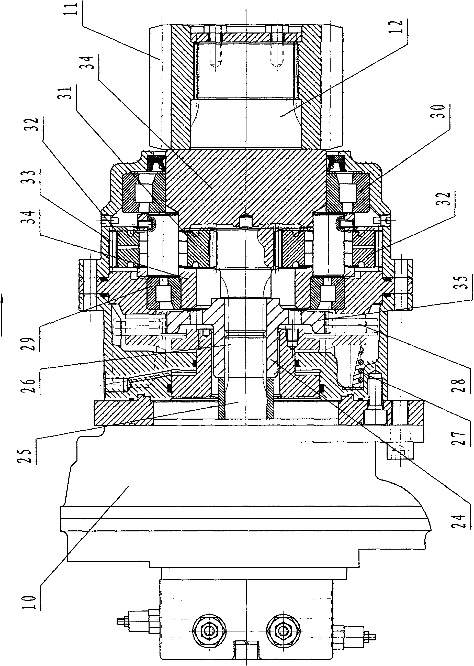 Vehicle-mounted explosion-proof hydraulic winch