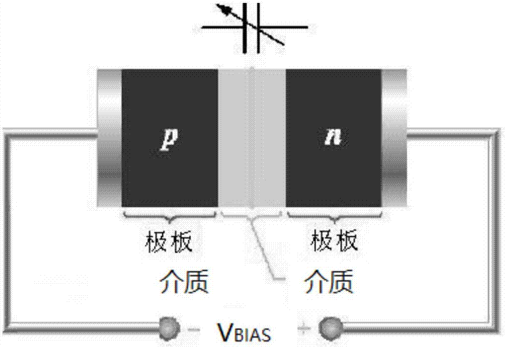 Varactor structure used in flash memory circuit and manufacture method thereof