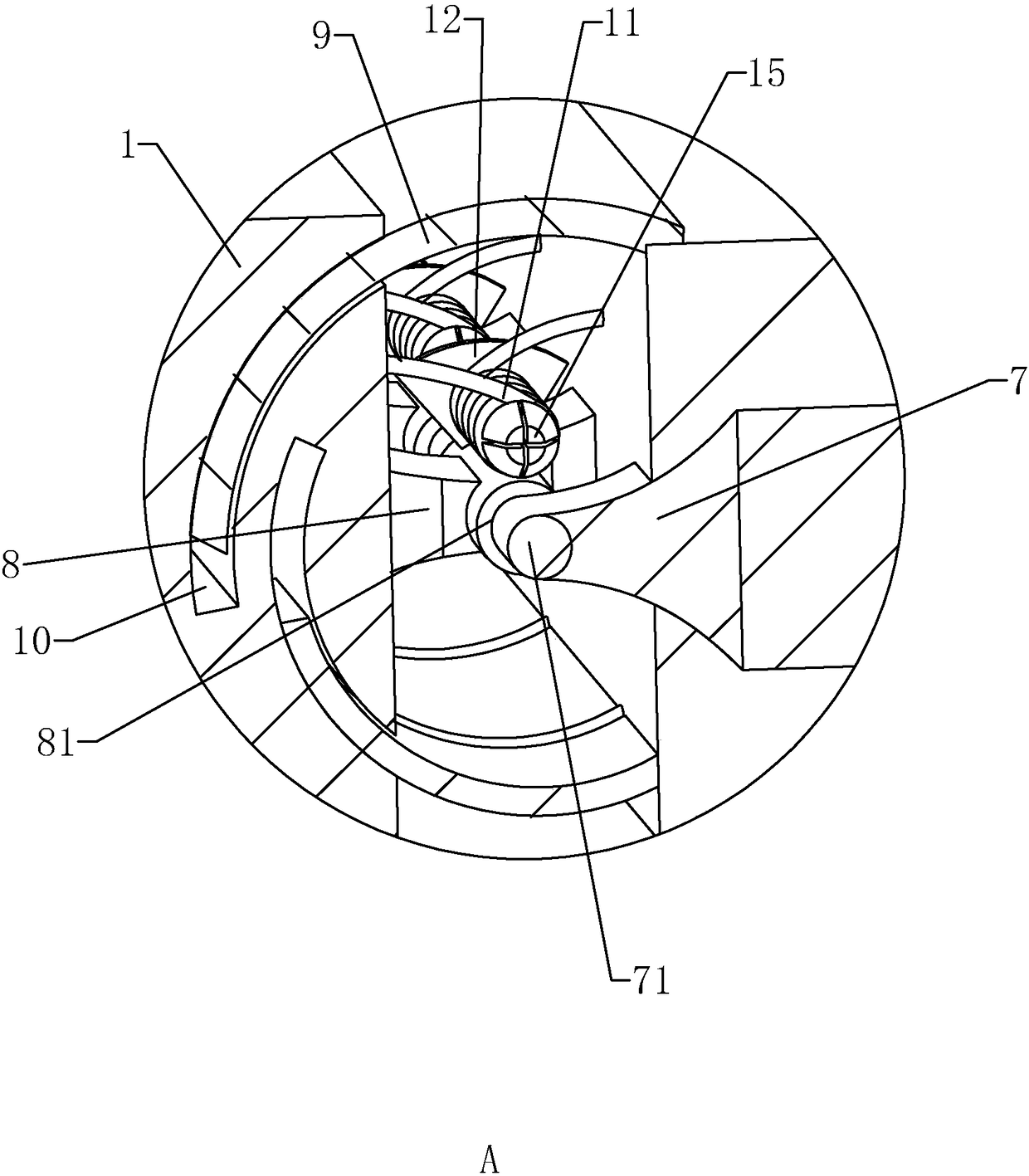 Wooden fireproof door and manufacturing process thereof