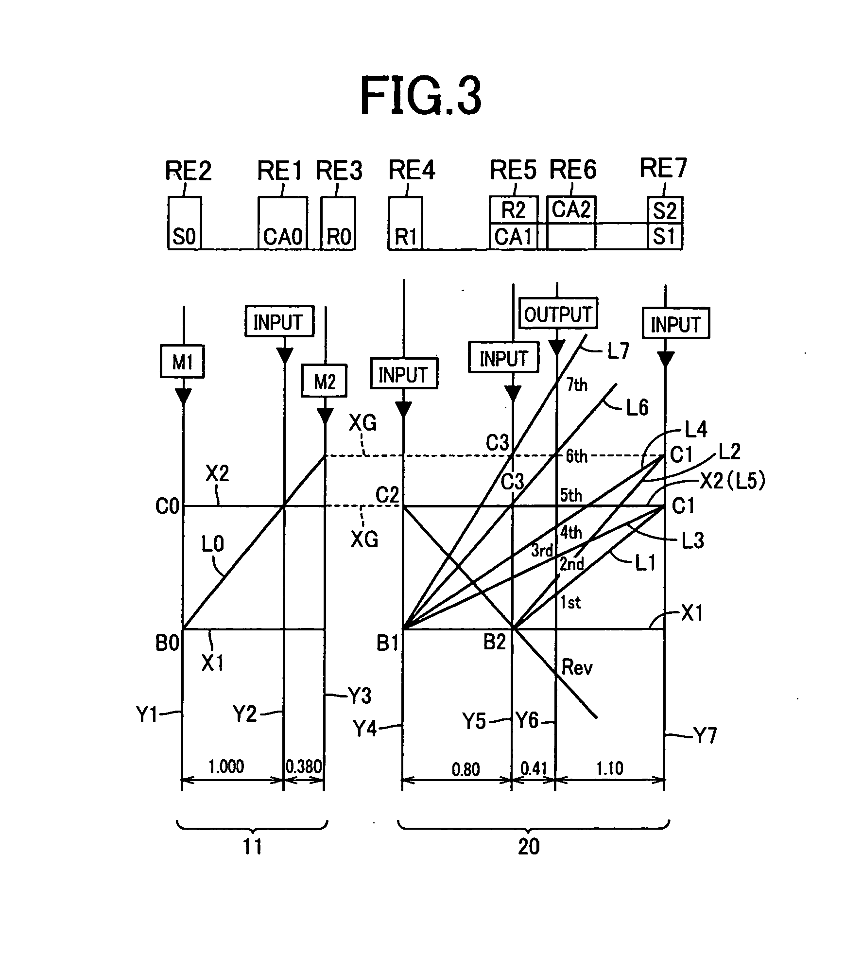 Control device for vehicular drive apparatus