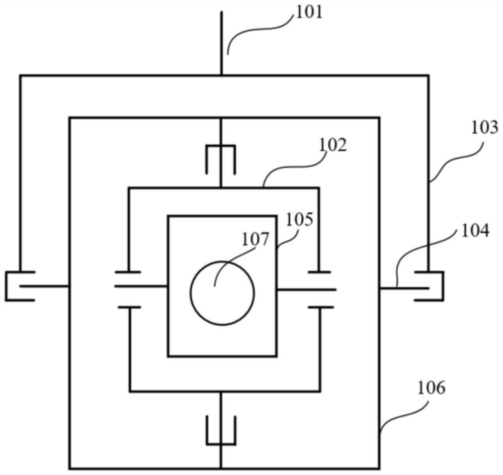 Control method, device and electronic equipment for pod with multi-layer frame