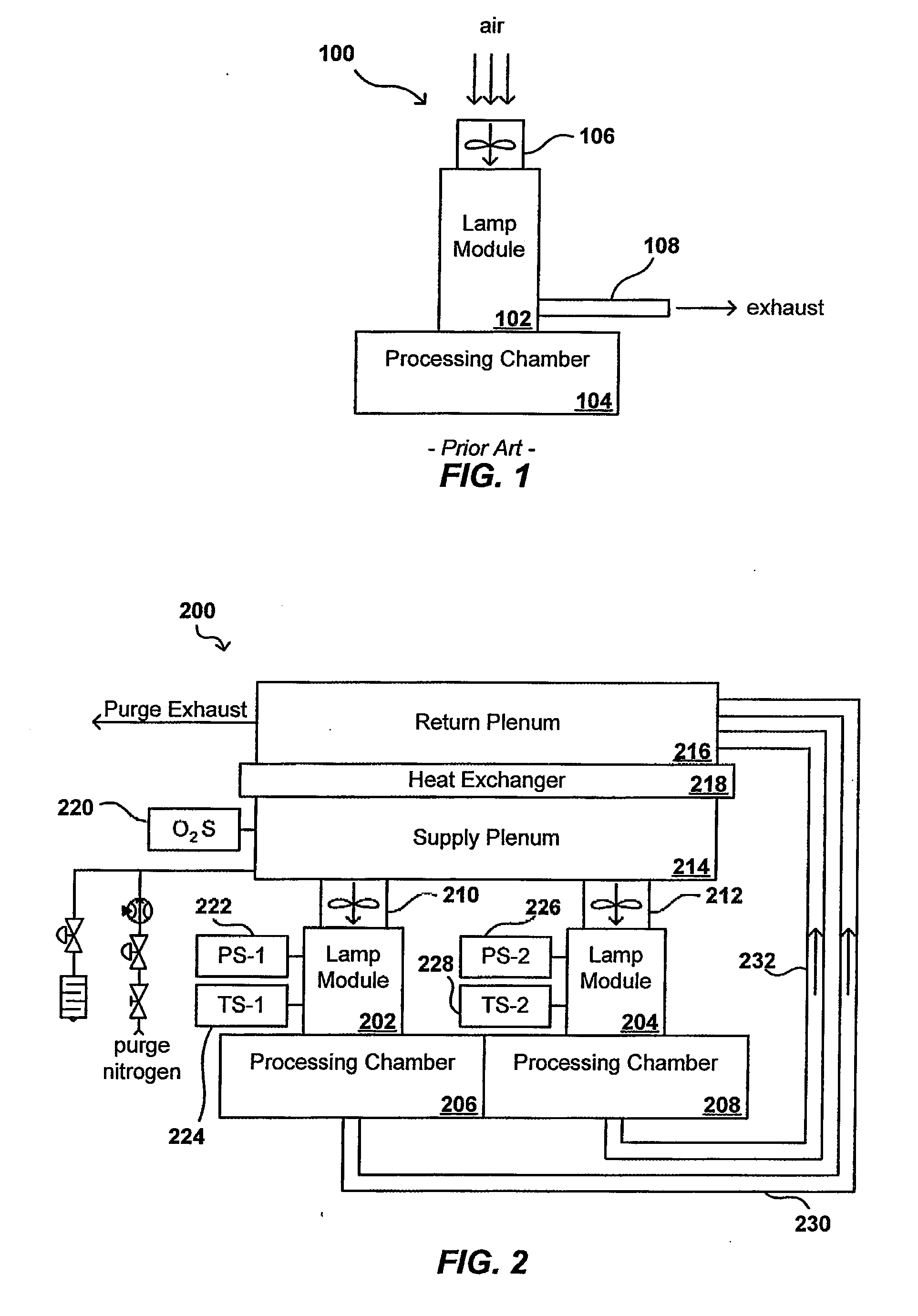 Ozone abatement in a re-circulating cooling system