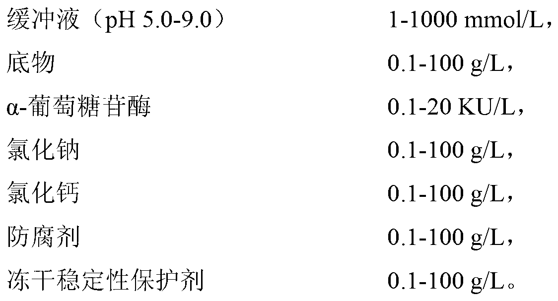 Amylase detection reagent