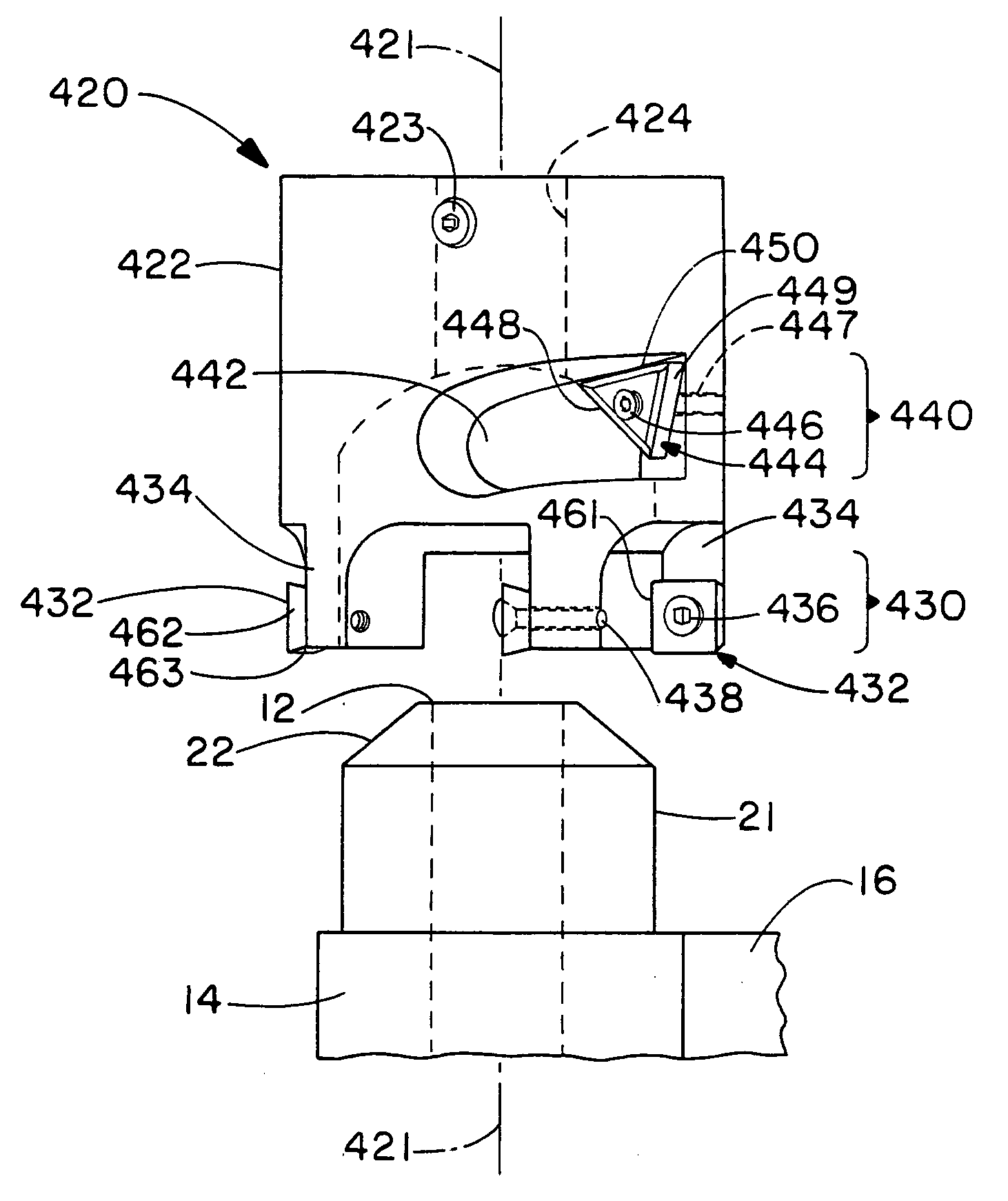 Tube milling head