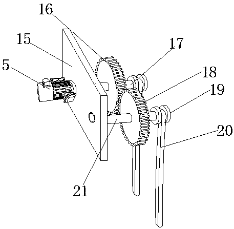 Self-suction type water surface floating object cleaning structure and using method thereof