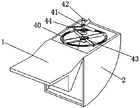 Self-suction type water surface floating object cleaning structure and using method thereof