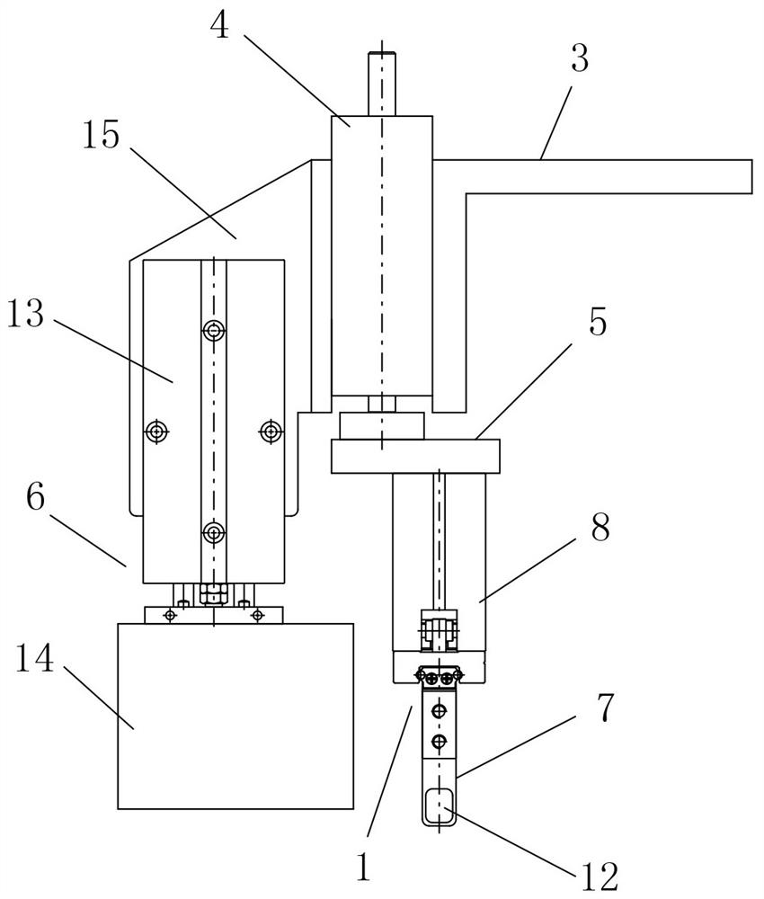 Manipulator for grabbing and placing oral instrument