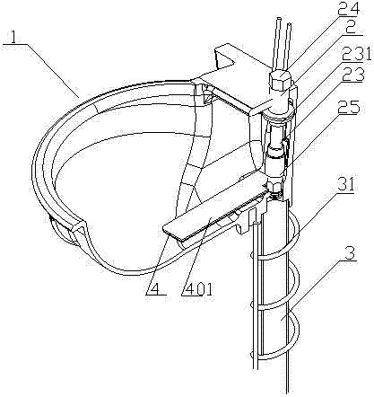 Heating and insulation livestock drinking bowl and anti-freezing water supply mode