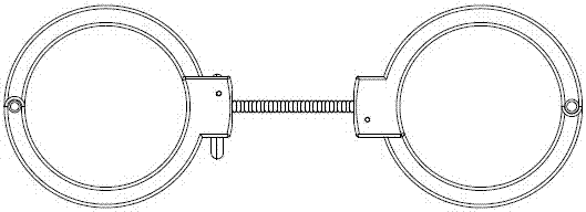 Self-locking type handcuffs