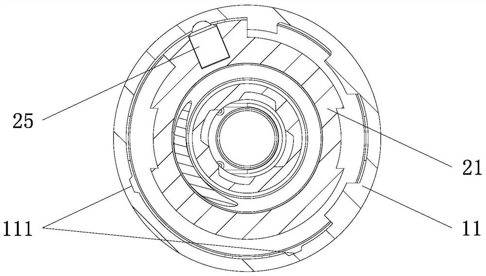 Multifunctional constant temperature switching valve element with switch