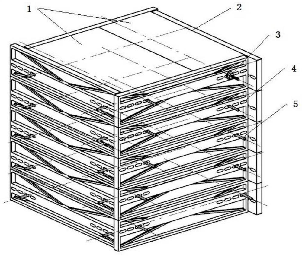 Resin-sand combined mold protection device and method