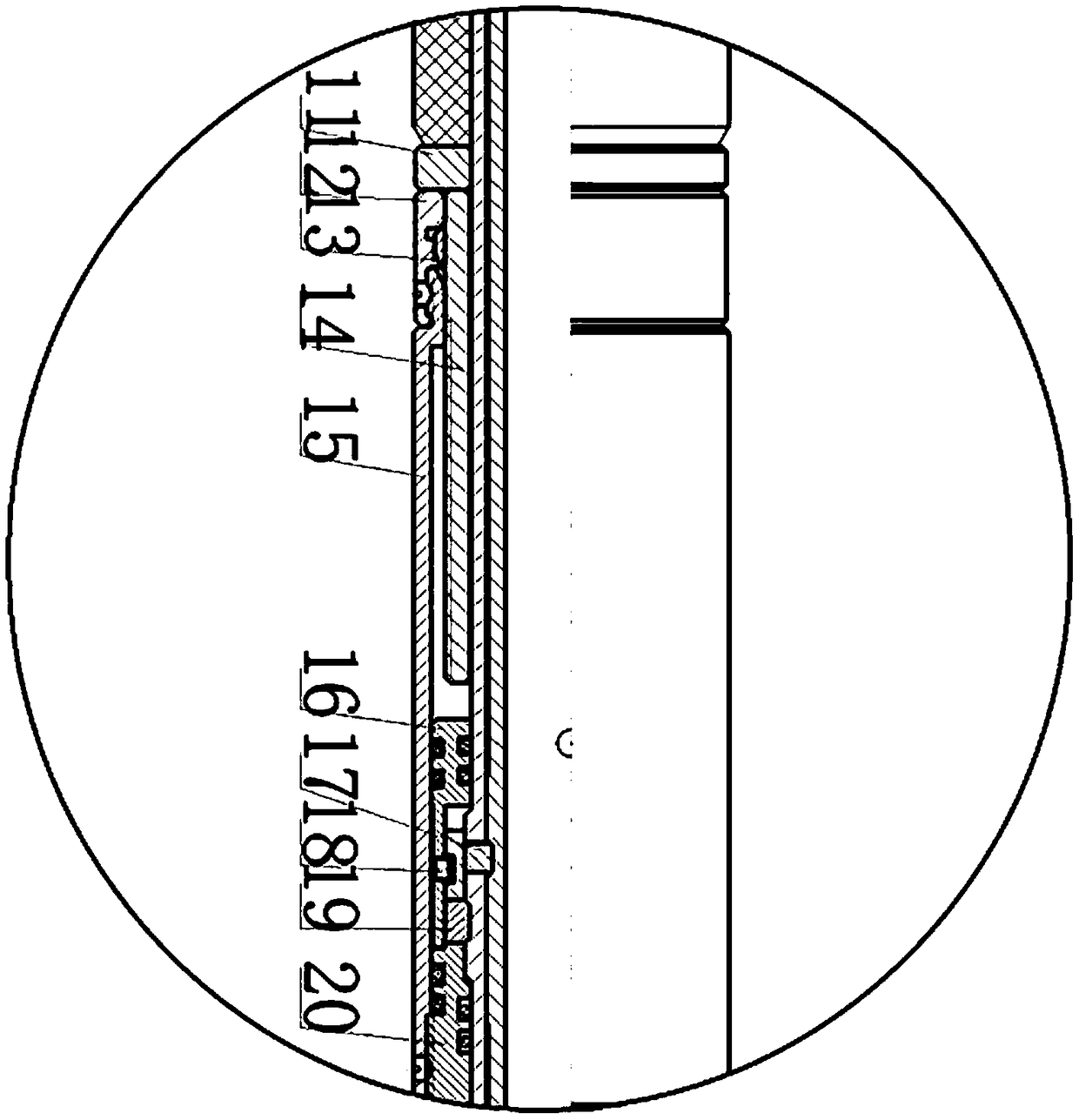 Double-rubber-barrel packer