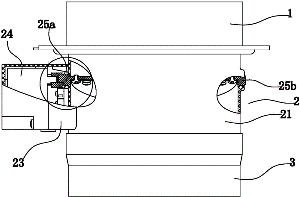 Electric control air-return-resistant check valve for exhaust hood