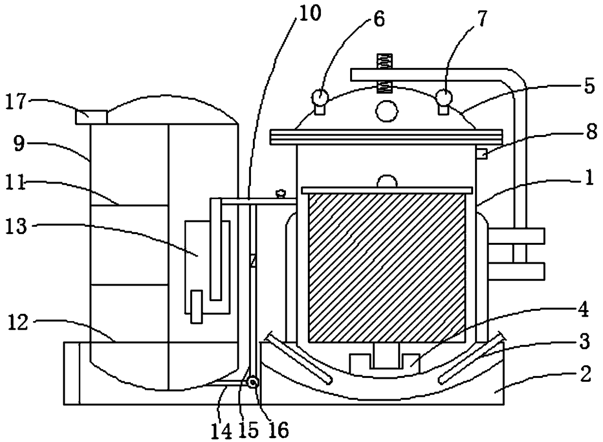 Digester and technology for quick softening and decomposition of bamboos