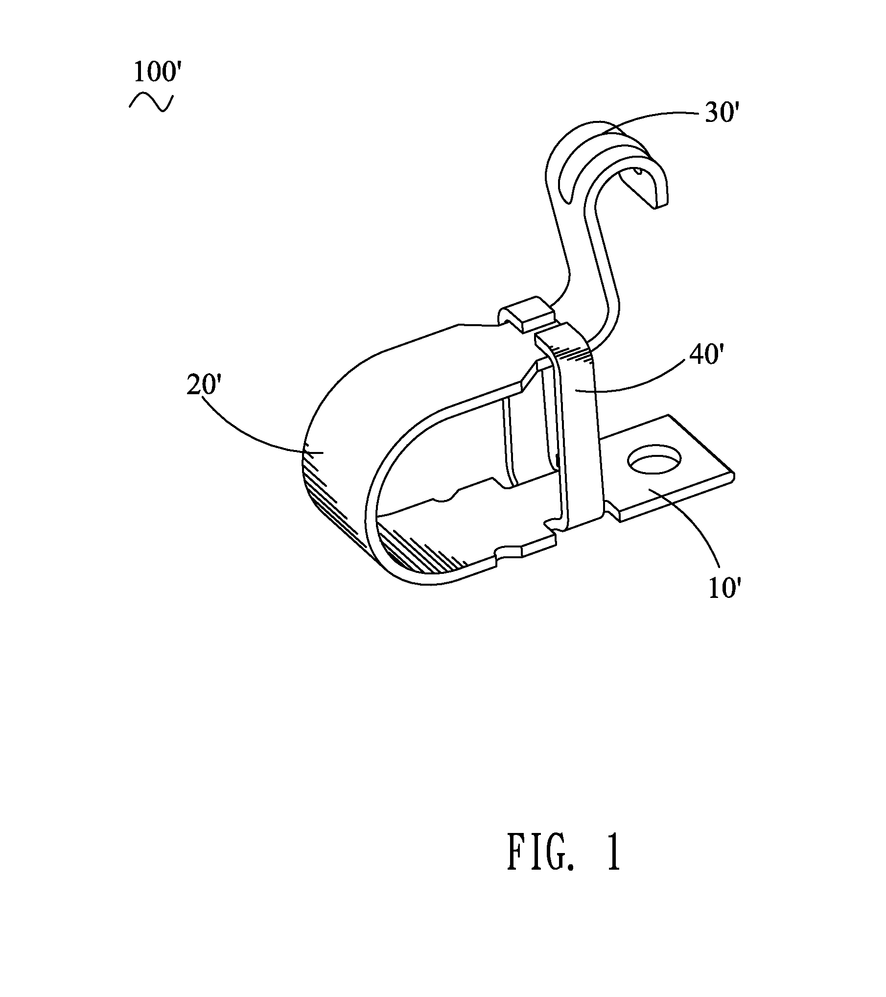 Contacting terminal