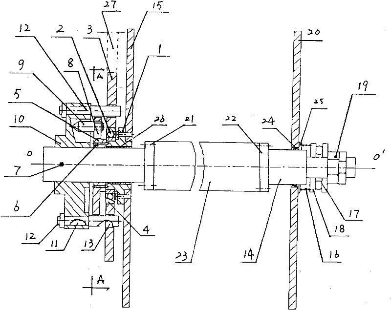 Oscillating ink device of offset machine