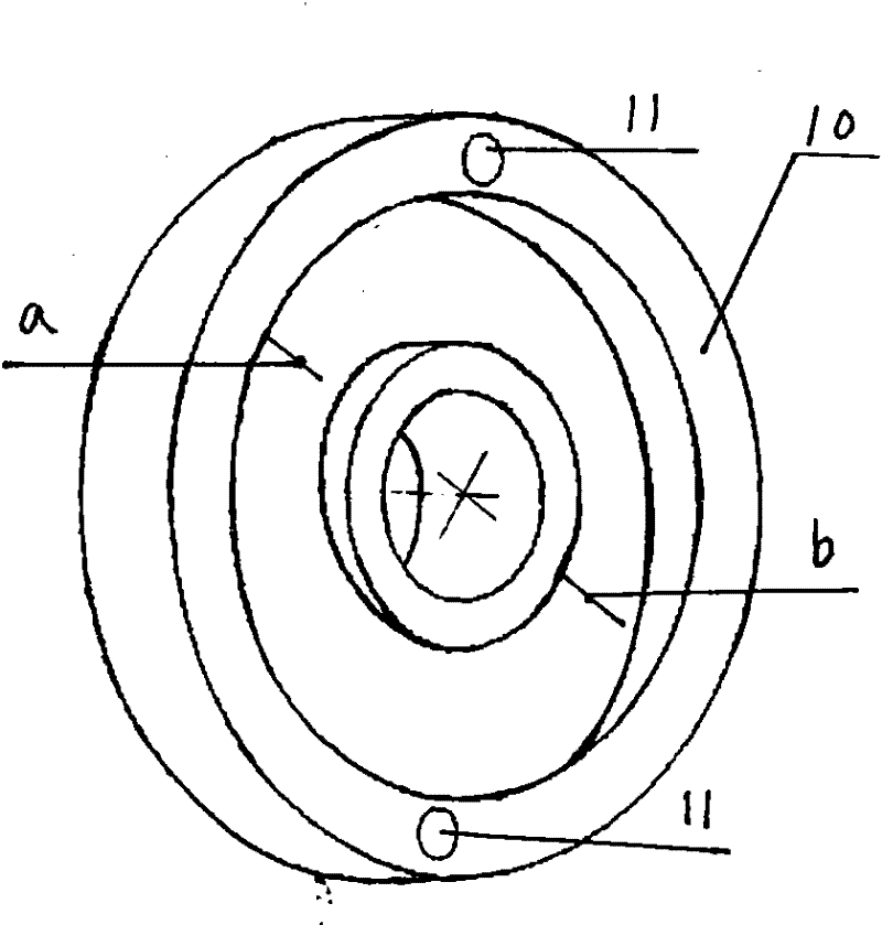 Oscillating ink device of offset machine