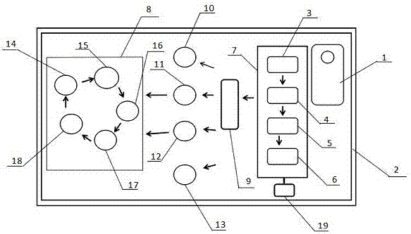 Automatic analysis and calculation system of food nutritional components based on smart phone