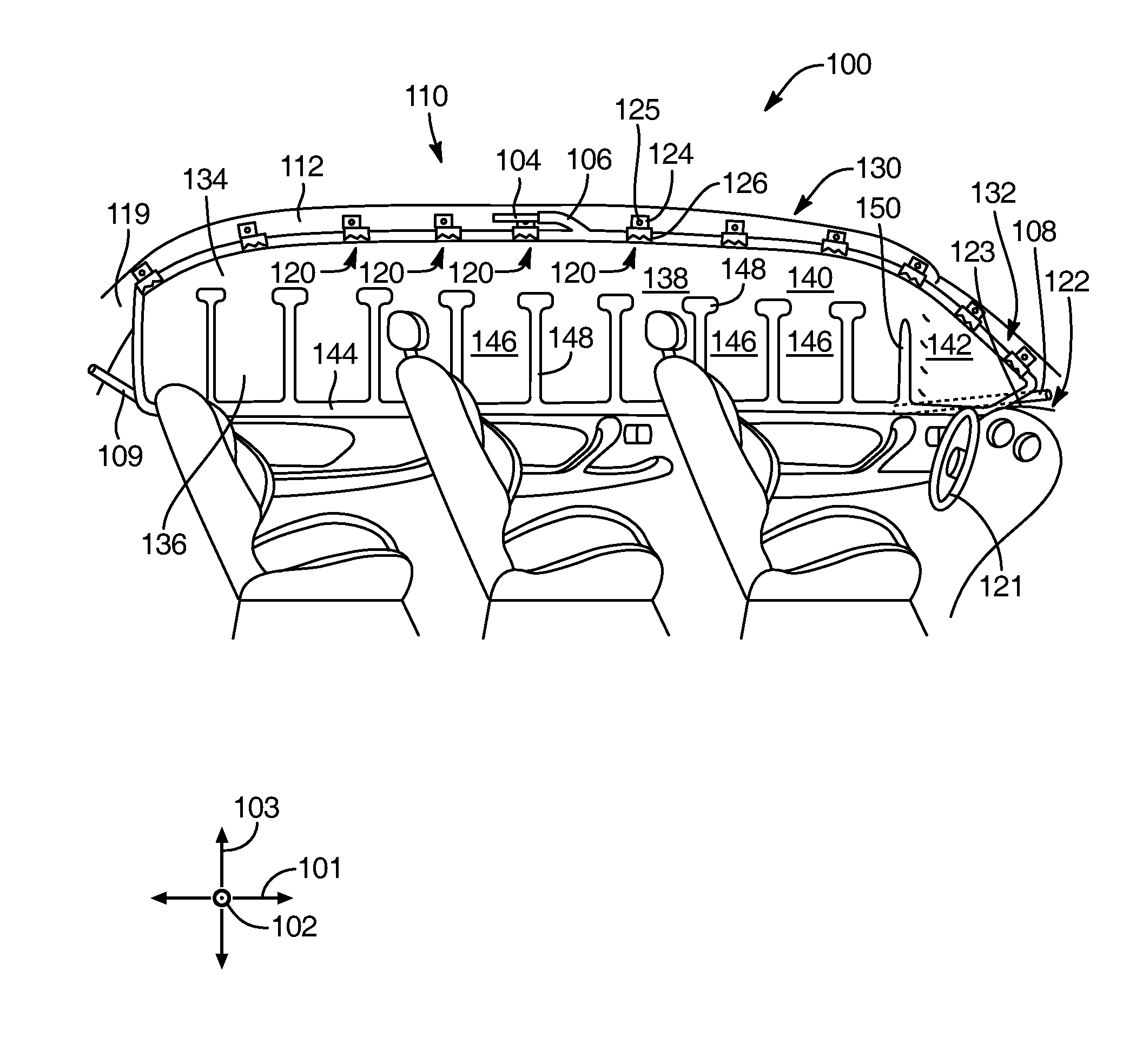 Fold over design for small overlap