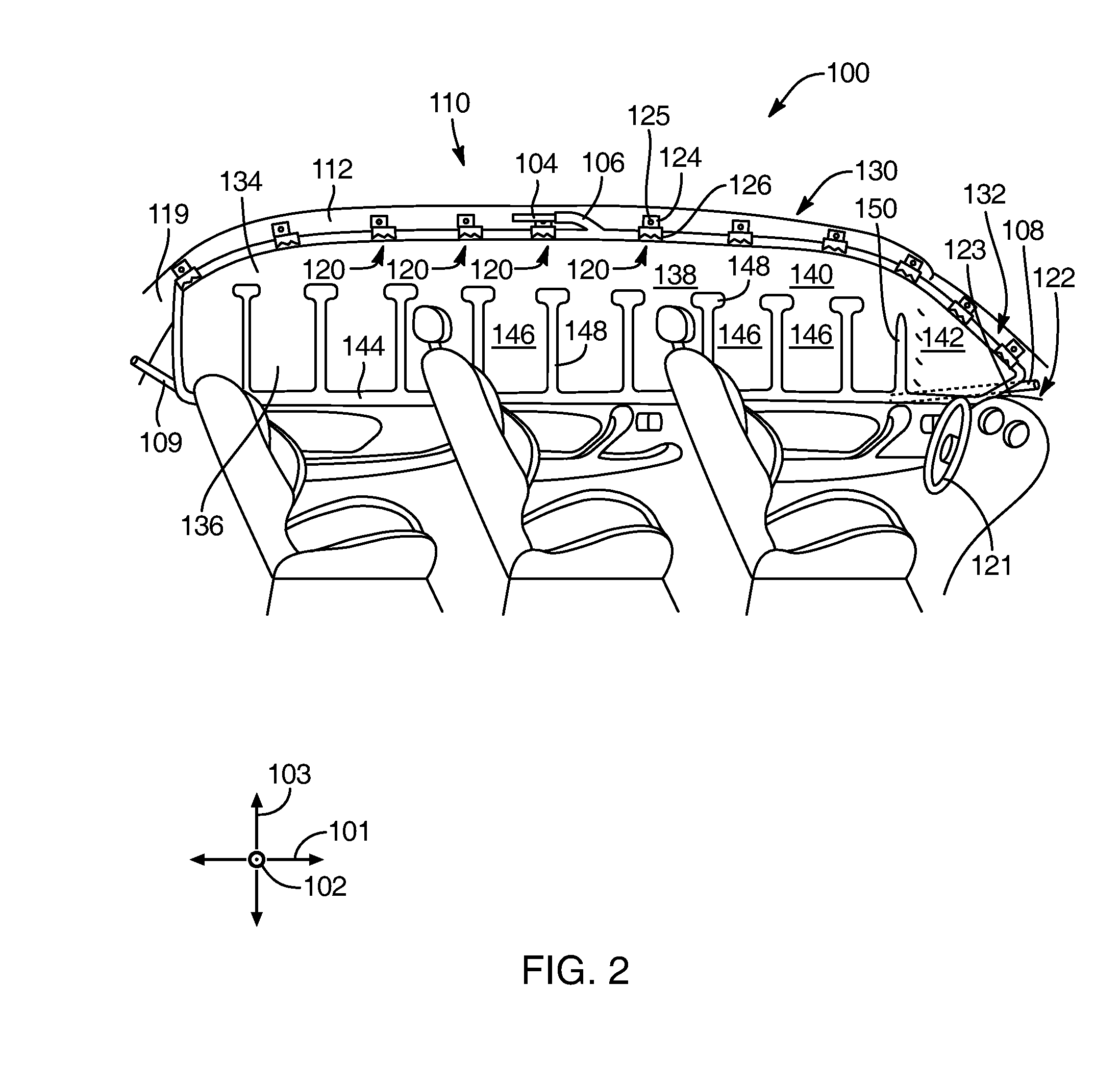 Fold over design for small overlap