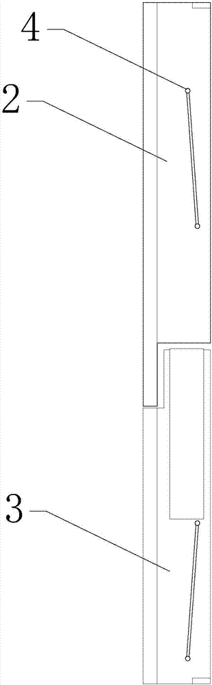 Wingspan emergency escape door for large and medium buses