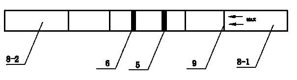 Rapid test paper or paper card for zinc ion colloidal gold chromatography and manufacturing method