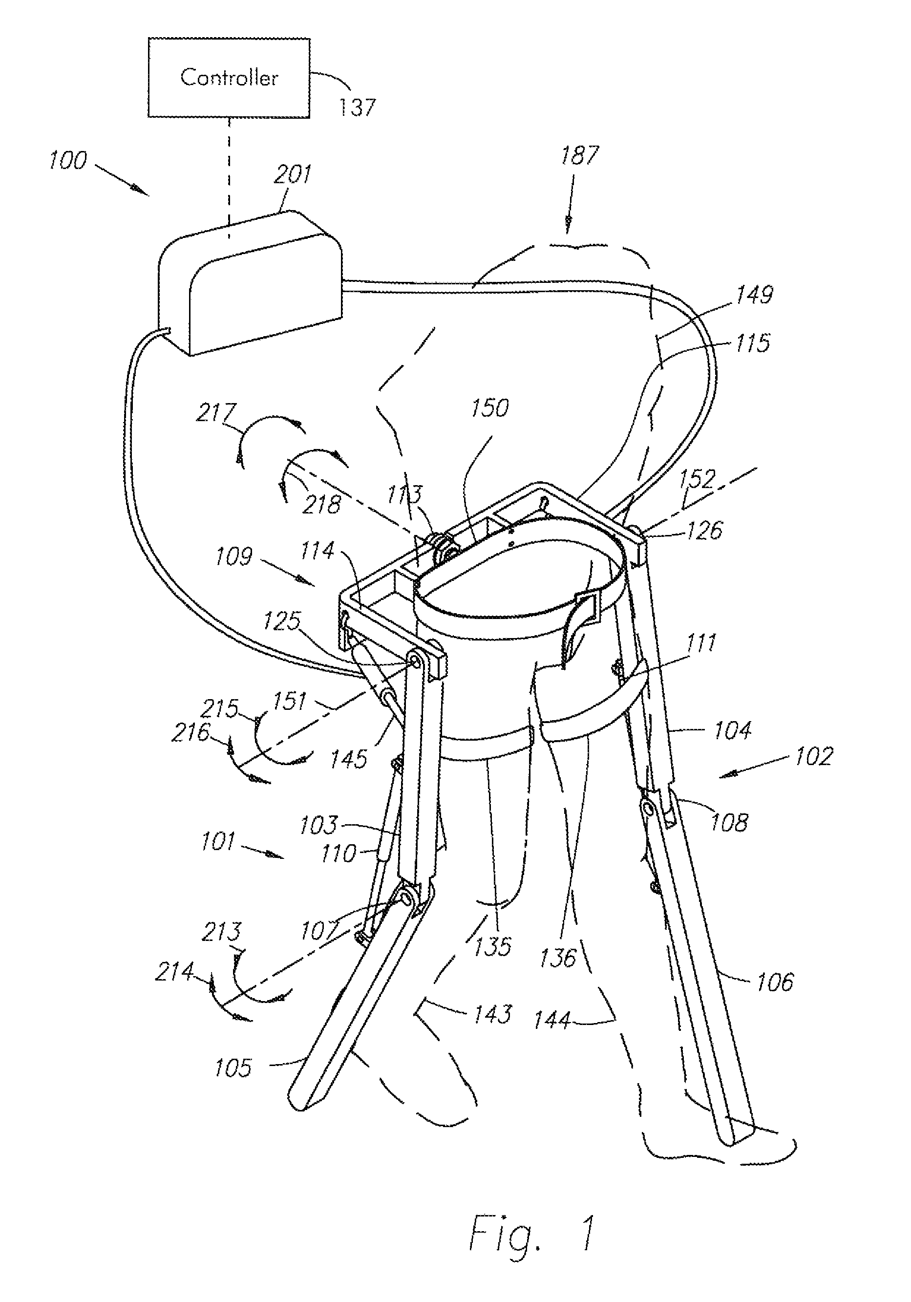 Wearable material handling system