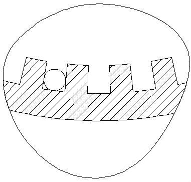 Heat pipe with grooves