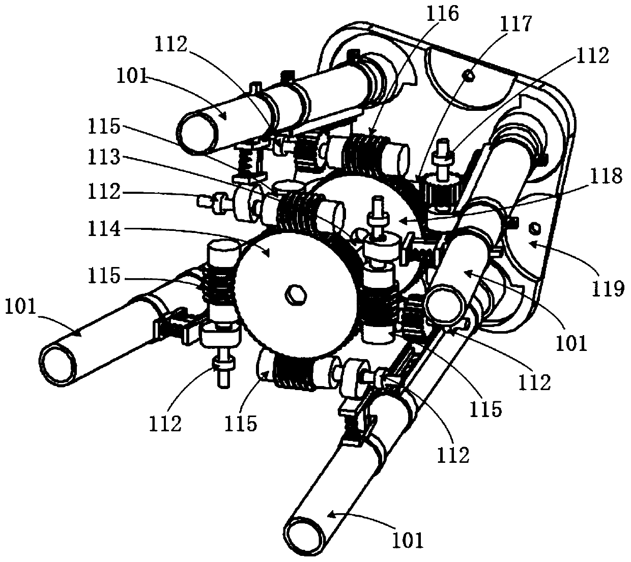 A throwing capture device for a rotary-wing aircraft to a moving target in the air