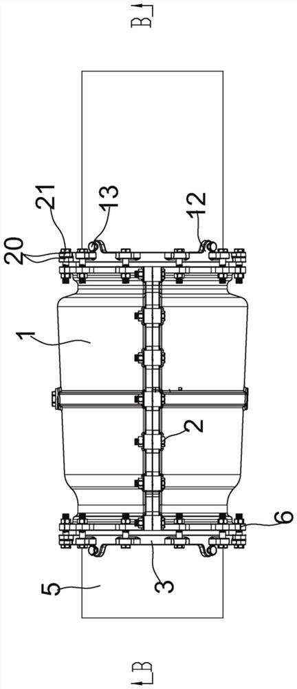 Improved leakage-proof universal half joint assembly