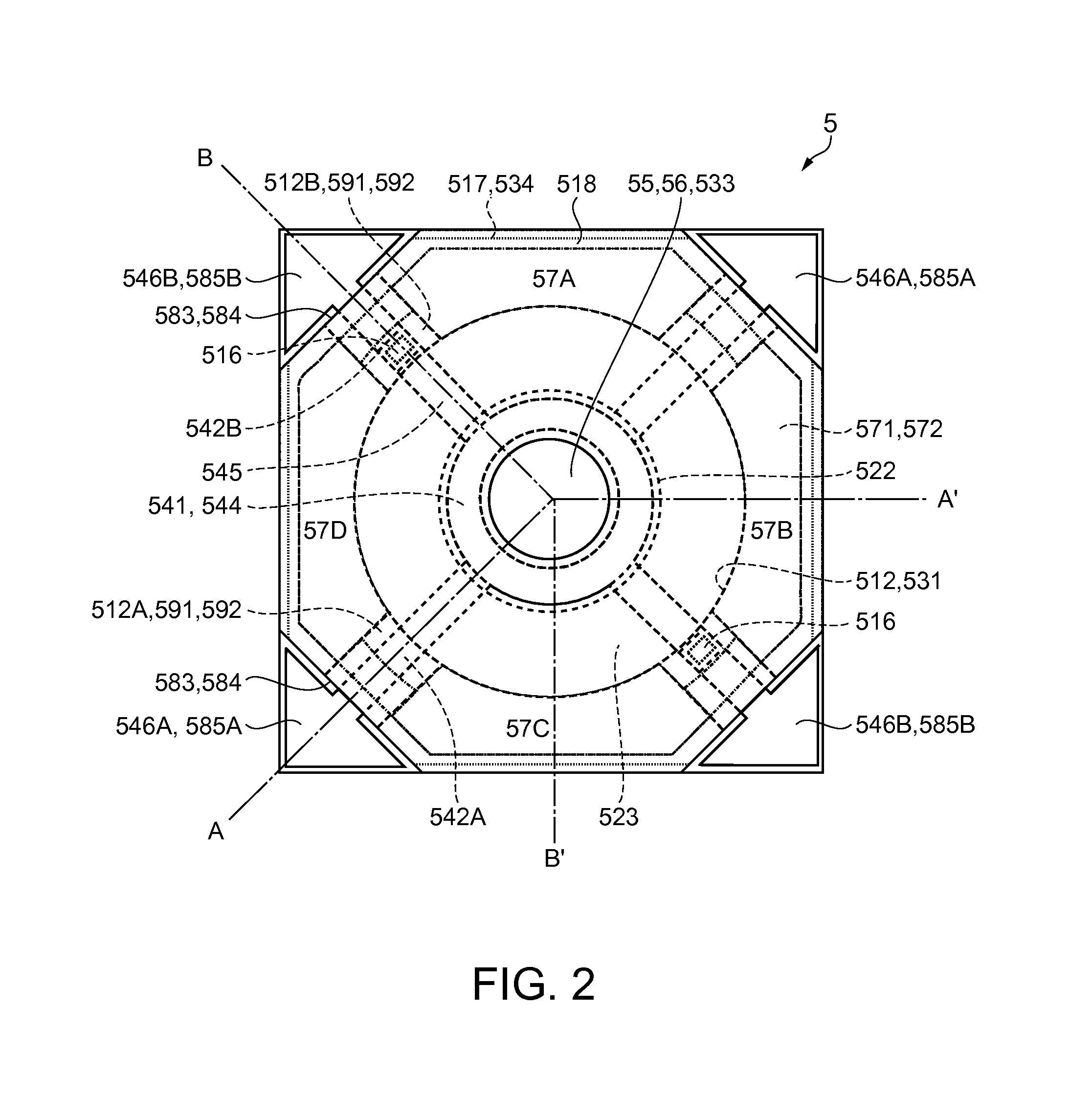 Variable wavelength interference filter, optical module, electronic apparatus, and method of manufacturing variable wavelength interference filter