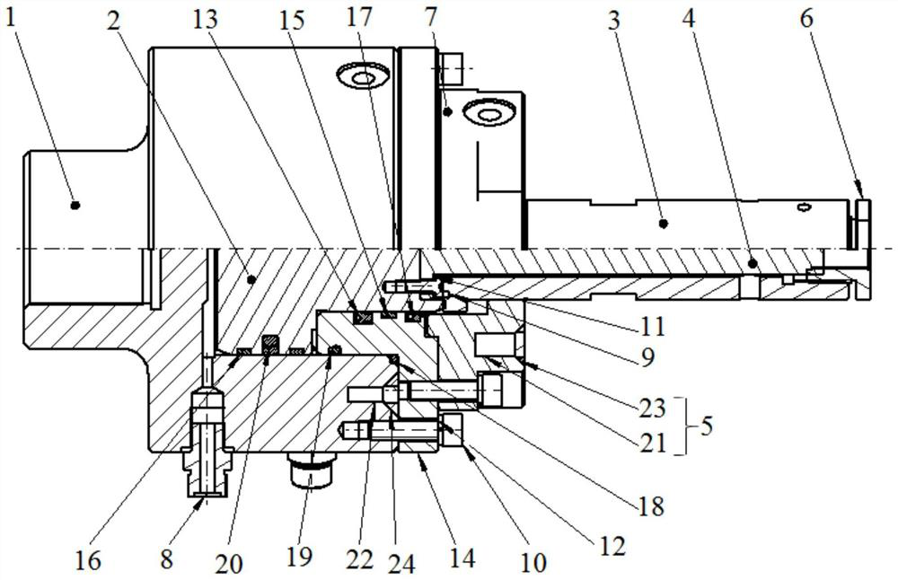 Clamp for high-temperature low-cycle fatigue test