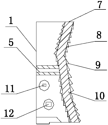 Special-shaped cotton candy pre-profiling device