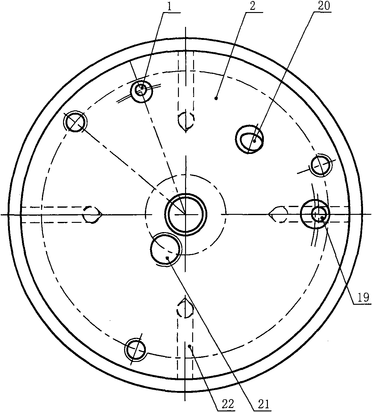 High-speed air floatation turbine device