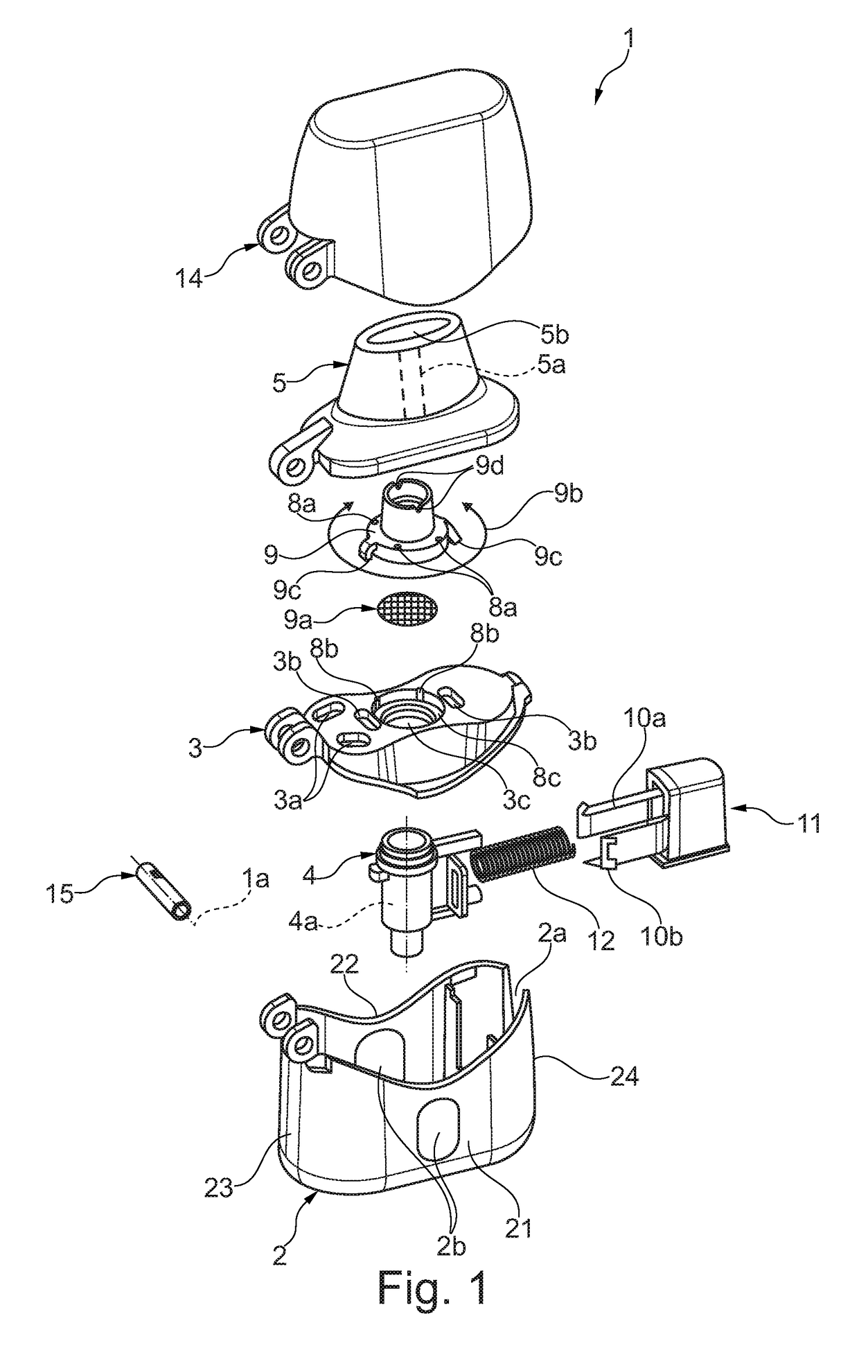 Dry powder inhaler with reproducible flow resistance