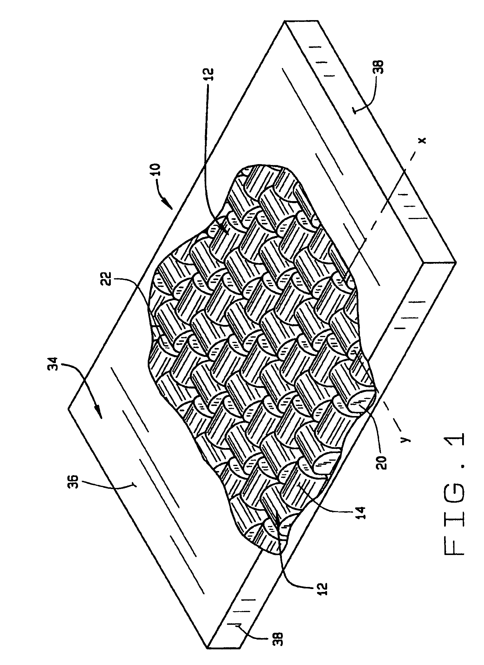 Shape matching cushion