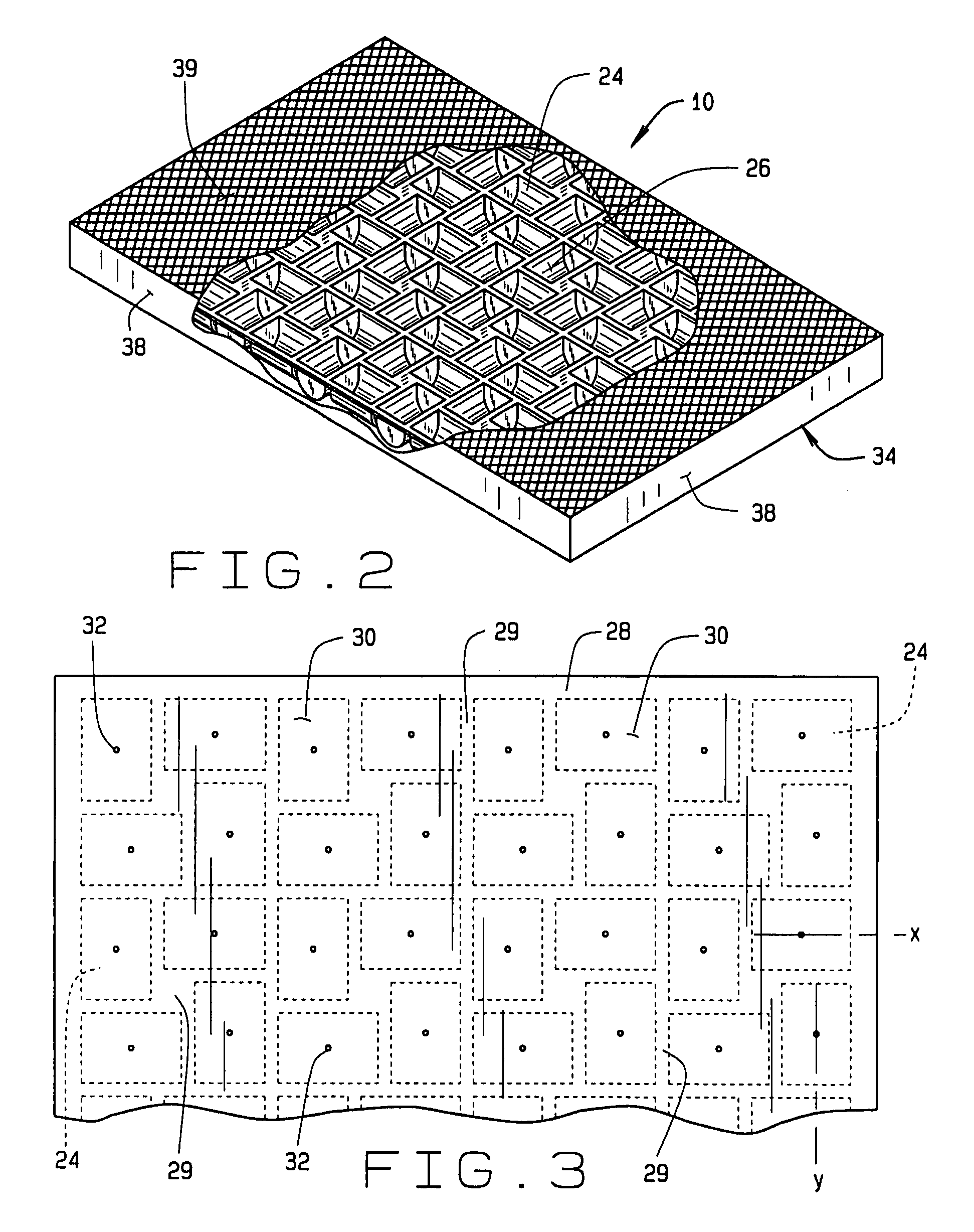 Shape matching cushion