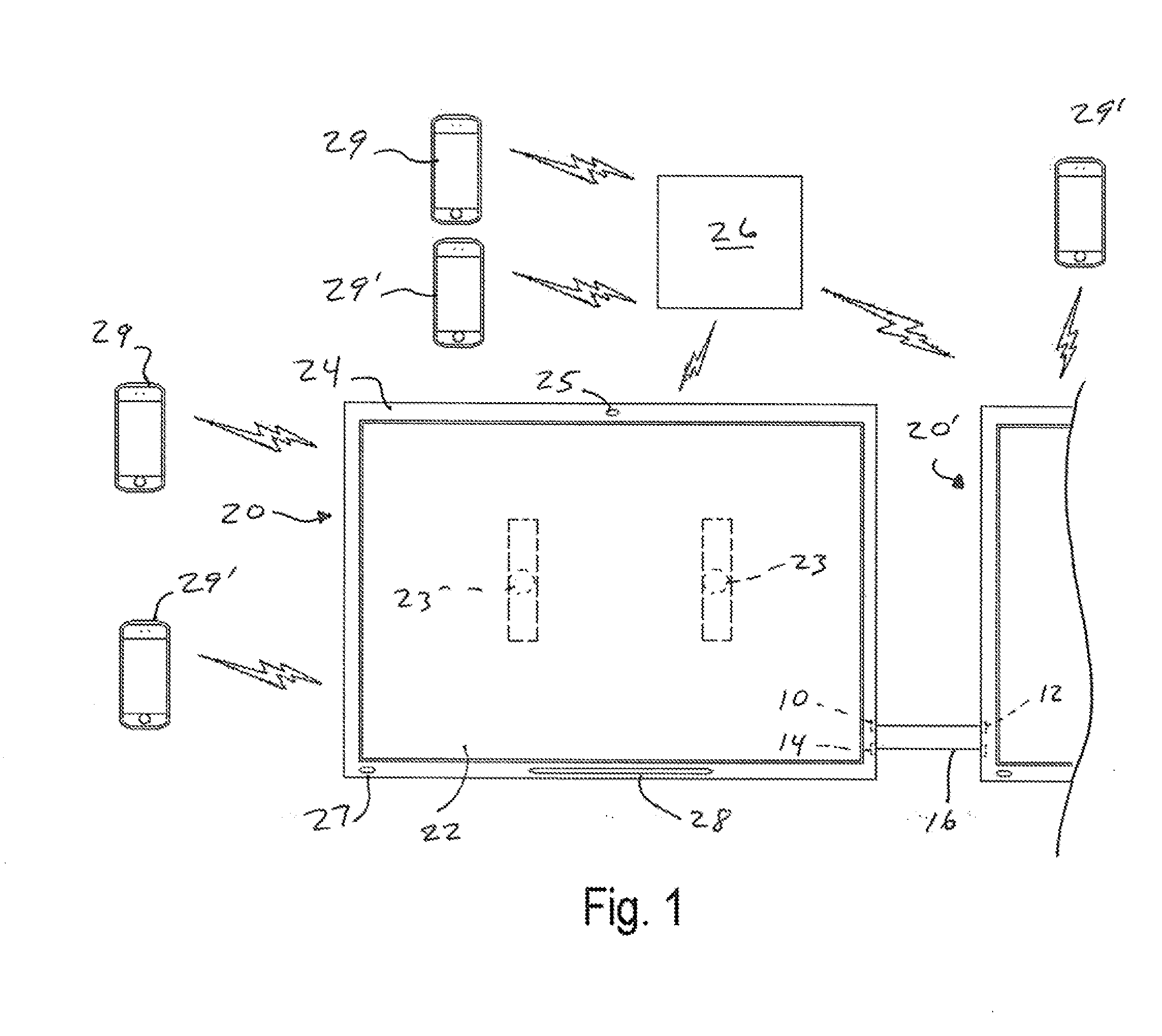 Digital picture frame with automated interactions with viewer and viewer devices